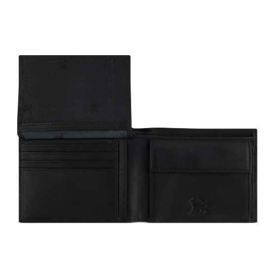 mano Don Antonio Portfel Ochrona RFID Skórzany 12 cm