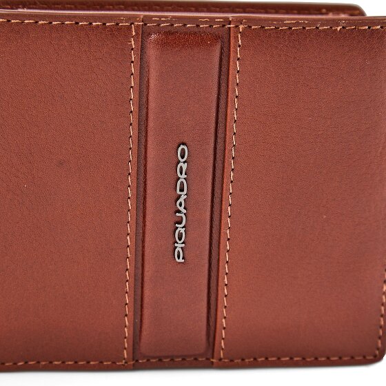 Piquadro Victor Portfel Ochrona RFID Skóra 11 cm