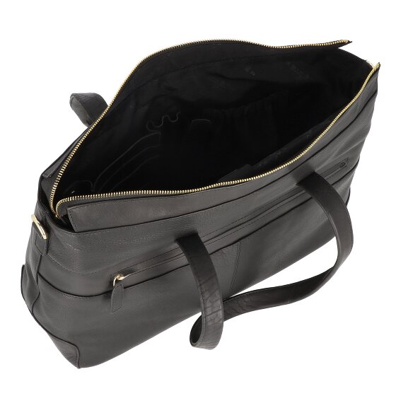 Plevier Edge Teczka Ochrona RFID Skórzany 40 cm Komora na laptopa