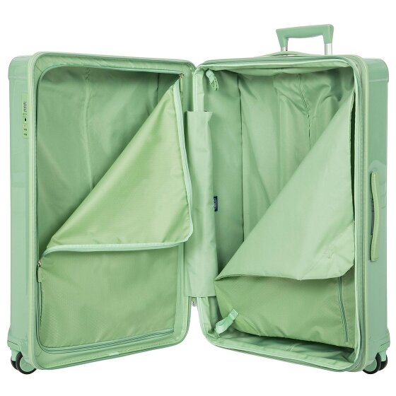 Bric's Positano 4 kółka Walizka 82 cm z plisą rozprężną