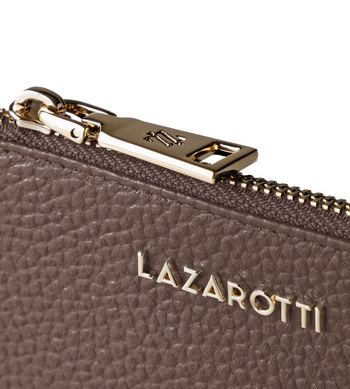 Lazarotti Bologna Leather Portfel z kluczem Skórzany 11.5 cm