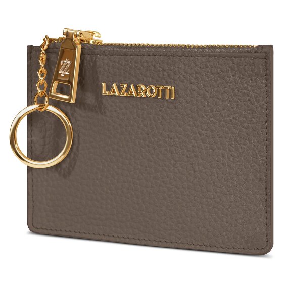 Lazarotti Bologna Leather Portfel z kluczem Skórzany 11.5 cm