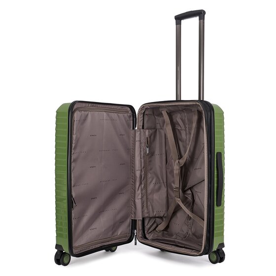 Stratic Bright+ 4 kółka Walizka M 66 cm z plisą rozprężną