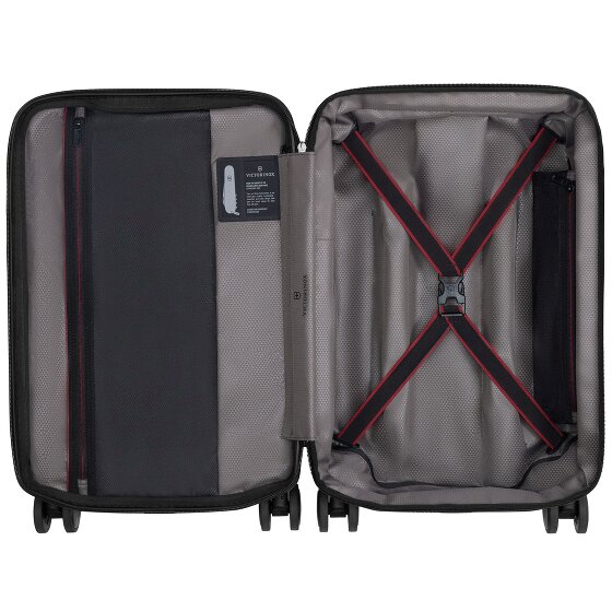 Victorinox Spectra 3.0 4 kółka Walizka kabinowy 55 cm Komora na laptopa z plisą rozprężną