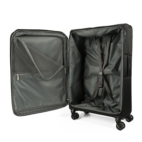 Samsonite Base Breeze 4 kółka Walizka 78 cm z plisą rozprężną