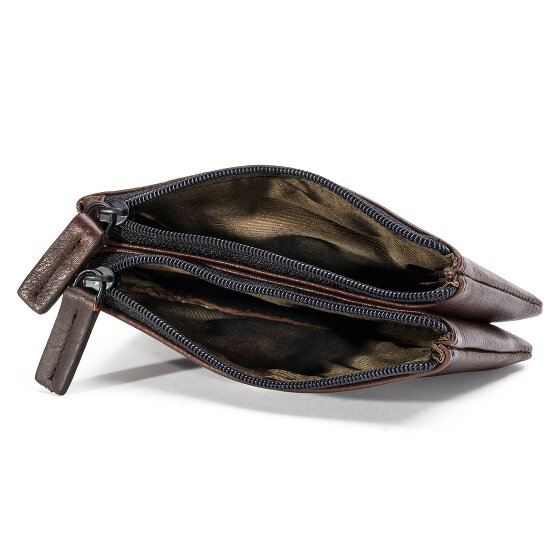 Farmhood Memphis Portfel z kluczem Skórzany 12 cm