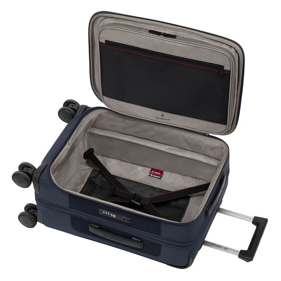 Victorinox Werks Traveler 7.0 4 kółka Walizka kabinowy 55 cm Komora na laptopa z plisą rozprężną