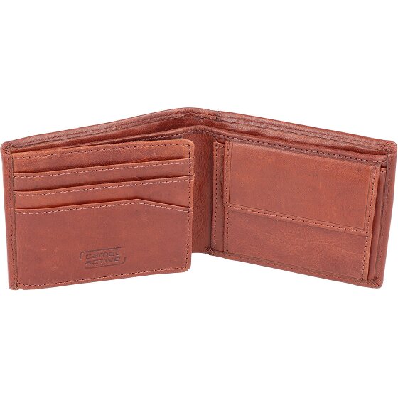camel active Como Portfel Ochrona RFID Skórzany 11 cm