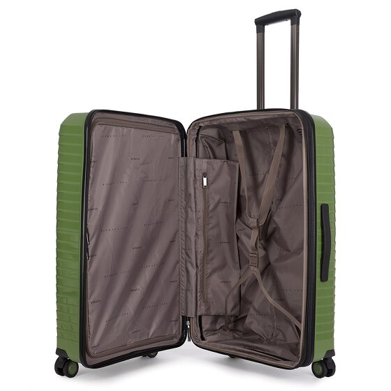 Stratic Bright+ 4 kółka Walizka L 76 cm z plisą rozprężną