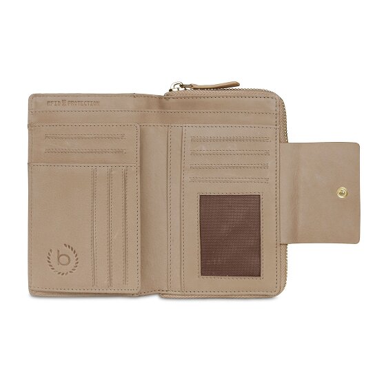 bugatti Fabia Portfel Ochrona RFID Skórzany 16 cm