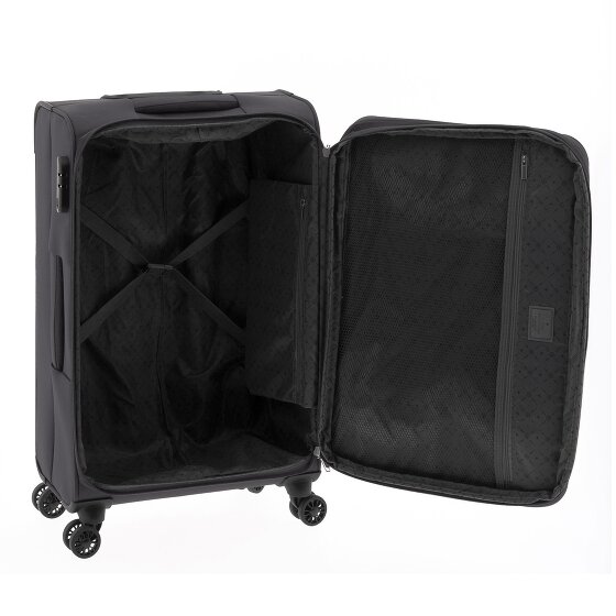 Gladiator 2000 4 kółka Walizka 68 cm z plisą rozprężną