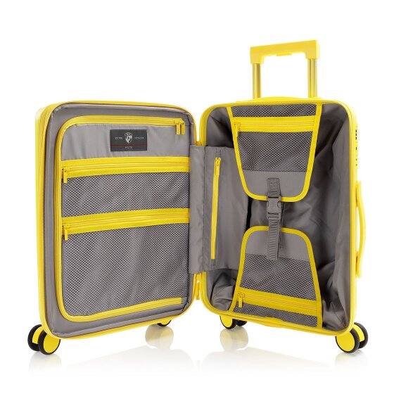 Heys HiLite 4 kółka Walizka kabinowy S 52.5 cm z plisą rozprężną