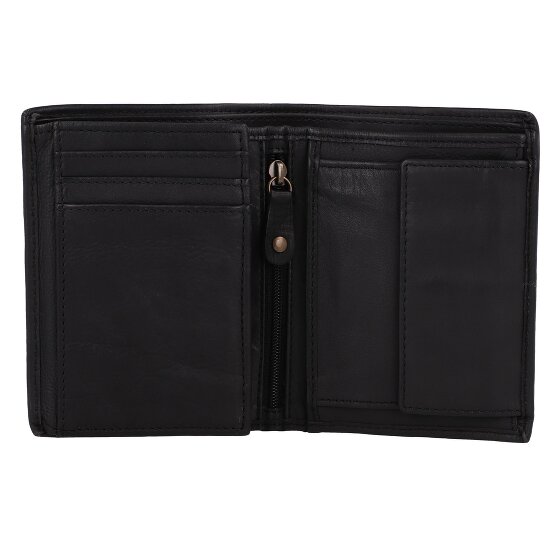 Harbour 2nd Magnus Portfel Ochrona RFID Skórzany 9.5 cm