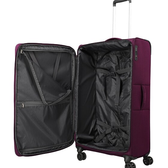 Travelite Cubis 4 kółka Walizka L 83 cm z funkcją poszerzenia
