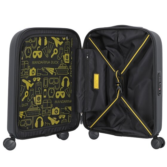 Mandarina Duck Logoduck+ 4-kołowy wózek kabinowy 55 cm