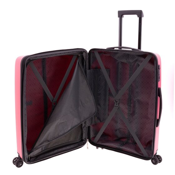 Gladiator 1700 4 kółka Walizka 68 cm z plisą rozprężną