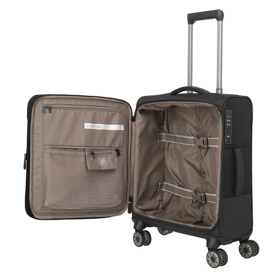 Travelite Crosslite 4 kółka Walizka kabinowa S 55 cm