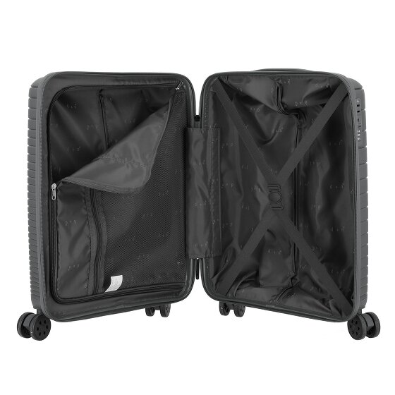 d&n Travel Line 4600 4 kółka Walizka kabinowy S 55 cm