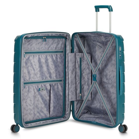 Roncato Skyline 2.0 4 kółka Zestaw walizek 3-części z plisą rozprężną