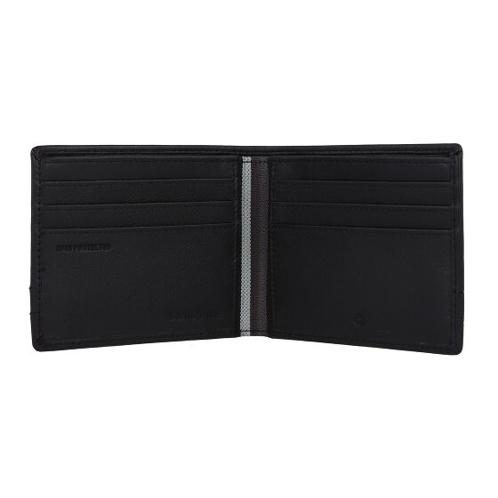 Samsonite Flagowy SLG Portfel RFID skórzany 10,5 cm