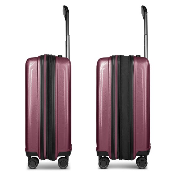 Redolz Essentials 14 4 kółka Walizka kabinowy 55 cm z plisą rozprężną