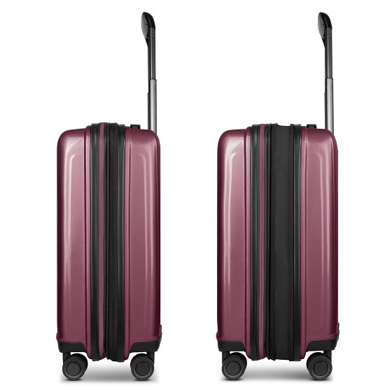 Redolz Essentials 14 4 kółka Walizka kabinowy 55 cm z plisą rozprężną