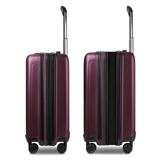 Redolz Essentials 14 4 kółka Walizka kabinowa 55 cm z funkcją poszerzenia