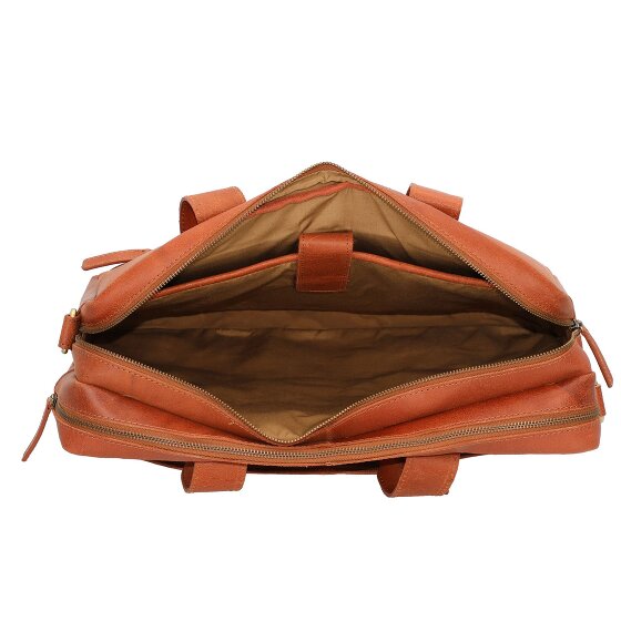 Burkely Vintage Jesse Briefcase Leather 42 cm Komora na laptopa