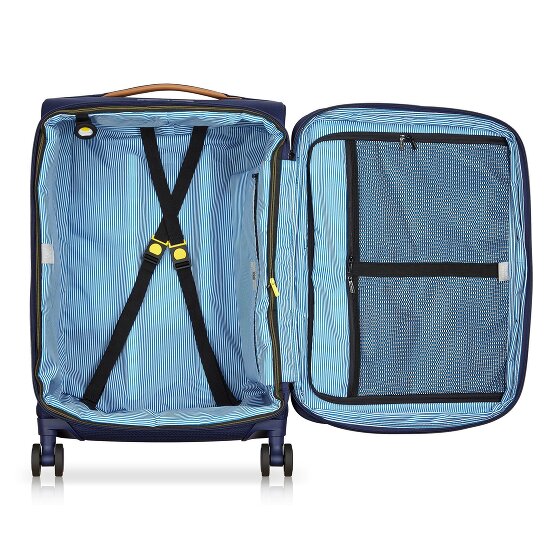 Delsey Paris Montmartre 3 4 kółka Walizka 66 cm z plisą rozprężną