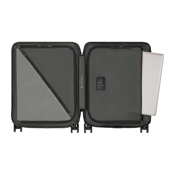 Victorinox Airox Advanced 4 kółka Walizka kabinowy S 55 cm Komora na laptopa z plisą rozprężną