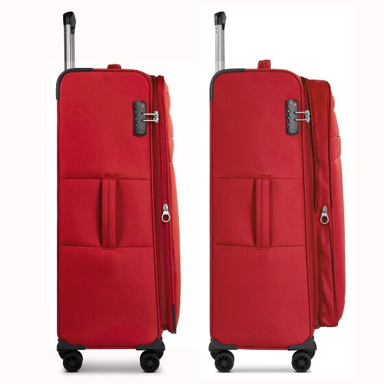 Worldpack Chicago 4 kółka Walizka L 78 cm z plisą rozprężną