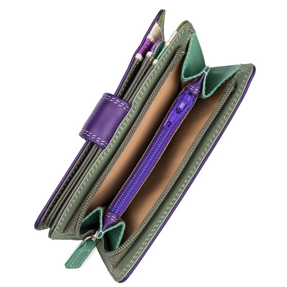 Mywalit Medium Snap Wallet Leather Purse 13 cm