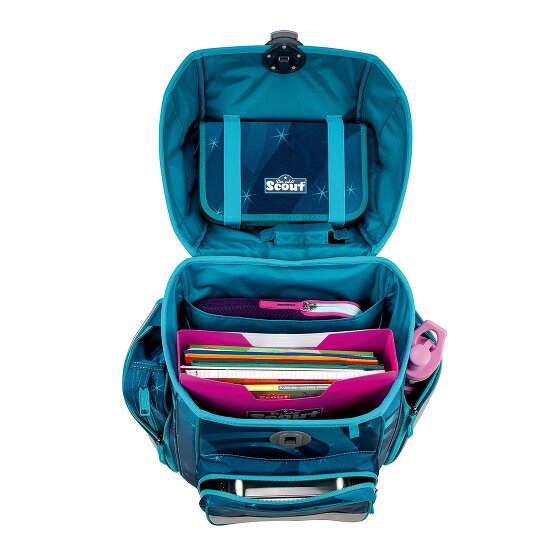 Scout Genius LED zestaw tornistra szkolnego 4szt.