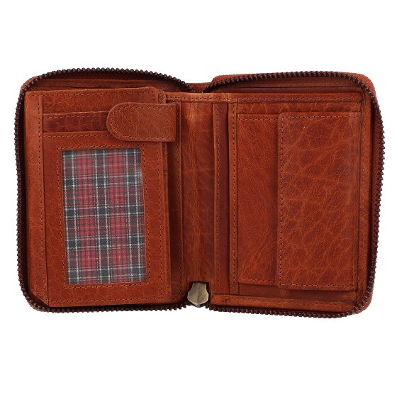 Greenburry House of Norway Portfel Ochrona RFID Skórzany 10.5 cm