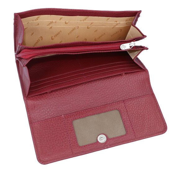 Esquire Skórzany portfel Verona RFID 19 cm