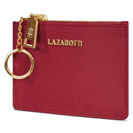 Lazarotti Bologna Leather Portfel z kluczem Skórzany 11.5 cm
