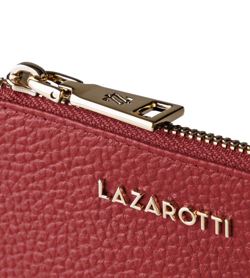 Lazarotti Bologna Leather Portfel z kluczem Skórzany 11.5 cm