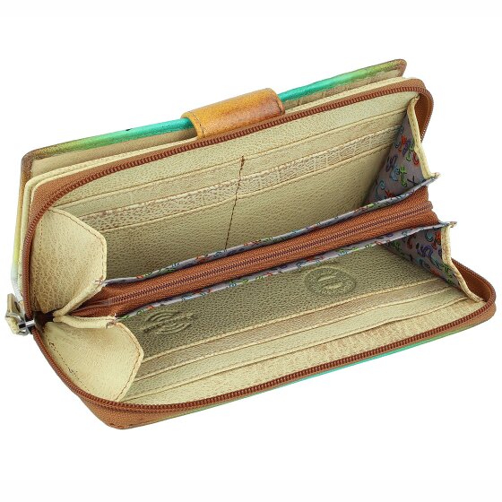 Greenland Nature Art+Craft Wallet RFID Leather 20 cm