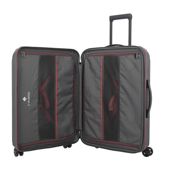 Travelite Dynamiic 4 kółka Zestaw walizek 3-części z plisą rozprężną