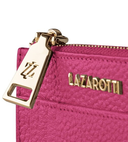 Lazarotti Skórzane etui na klucze Bologna Skórzane etui na klucze 11,5 cm z przegródką na przywieszkę powietrzną