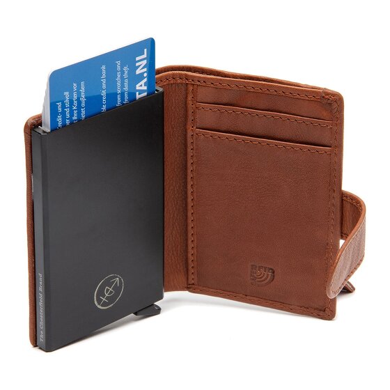 The Chesterfield Brand Kaunas Portfel Ochrona RFID Skórzany 7.5 cm