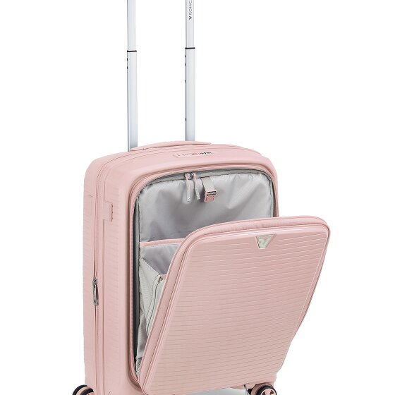 Roncato Arcade DLX 4 kółka Walizka kabinowy 55 cm Komora na laptopa z plisą rozprężną