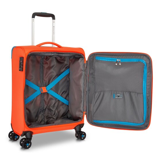 Roncato Lite Soft Neon 4 kółka Walizka kabinowy 55 cm