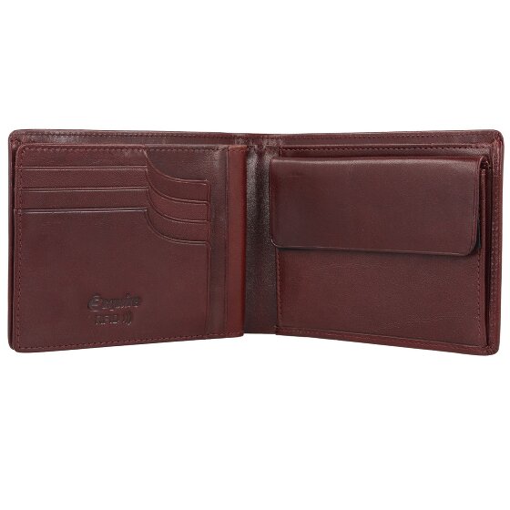 Esquire Toscana Portfel Ochrona RFID Skórzany 12 cm