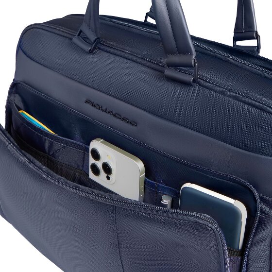 Piquadro Wollem Teczka 30 cm Komora na laptopa