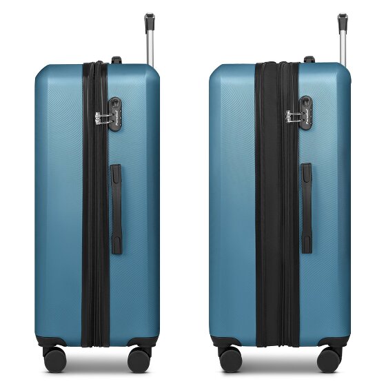 Check.In Paradise 2.0 4 kółka Walizka L 78 cm z plisą rozprężną