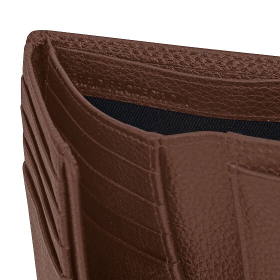 Redolz Leather Essentials HF portfel RFID skórzany 9,5 cm rozkładany