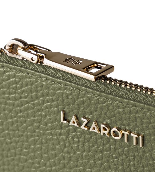 Lazarotti Bologna Leather Portfel z kluczem Skórzany 11.5 cm