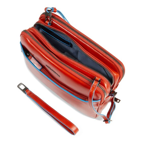 Piquadro Blue Square Torba na ramię Skórzany 23 cm