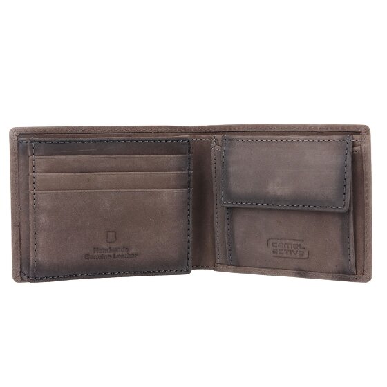 camel active Dallas Portfel Ochrona RFID Skórzany 11 cm